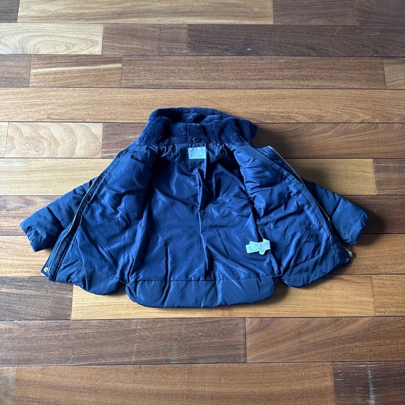 Zara winter coat girl size 8 - Picture 3 of 4